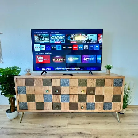 Apartmán 3 Apartment, 95 Qm, Max 5 Personen, Balkon, Garage, Internet 100 Mbit